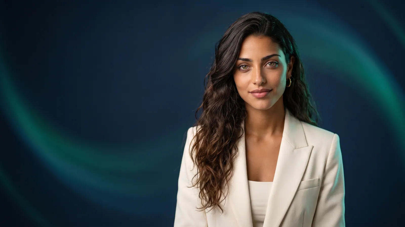 Celia, the AI-generated host for EXPORT ASIA